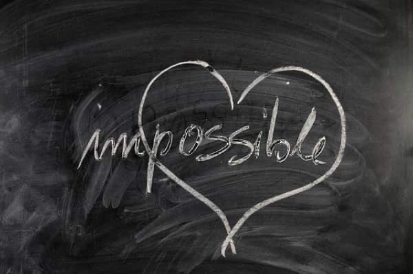 a heart with the word possible inside it