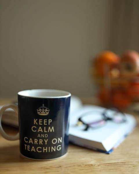 keep calm and carry on teaching