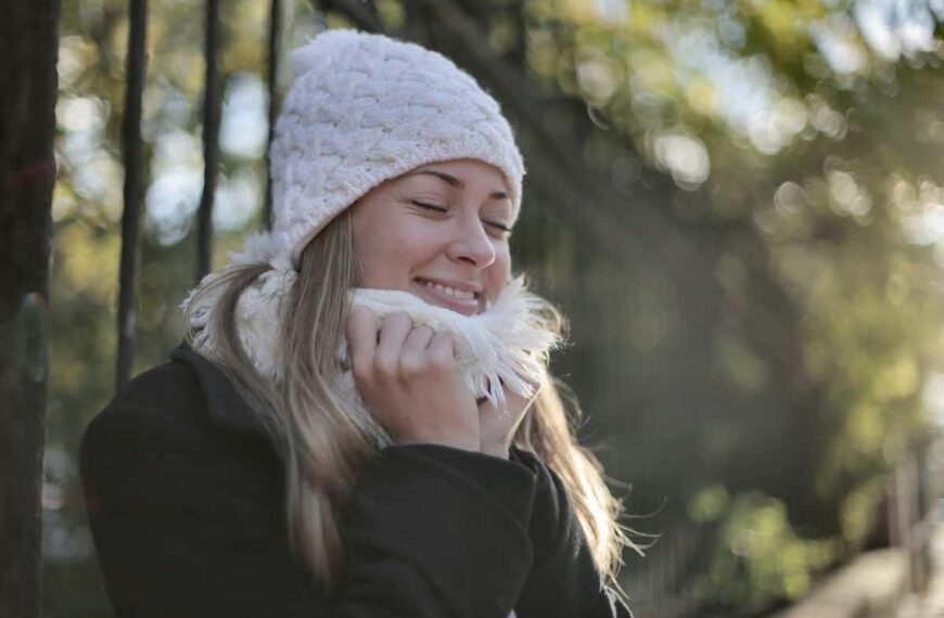 happy and confident woman